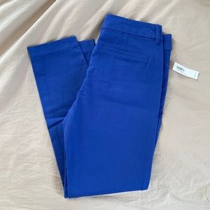 NWT Old Navy Pixie Ankle Pants - Royal Blue size 4